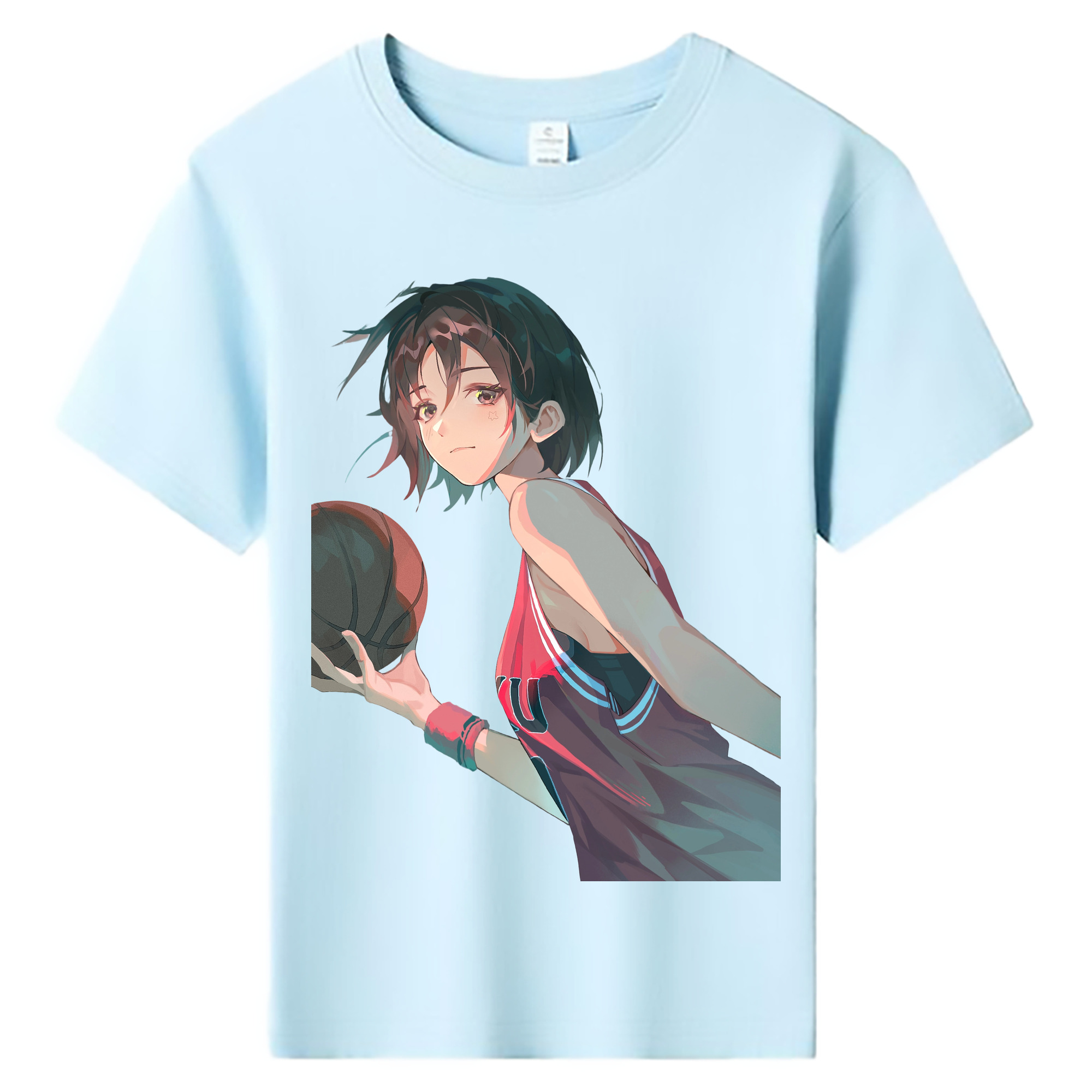 （画像用） SLAM DUNK／スラムダンク 綿100％キッズTシャツ（フロントプリント）